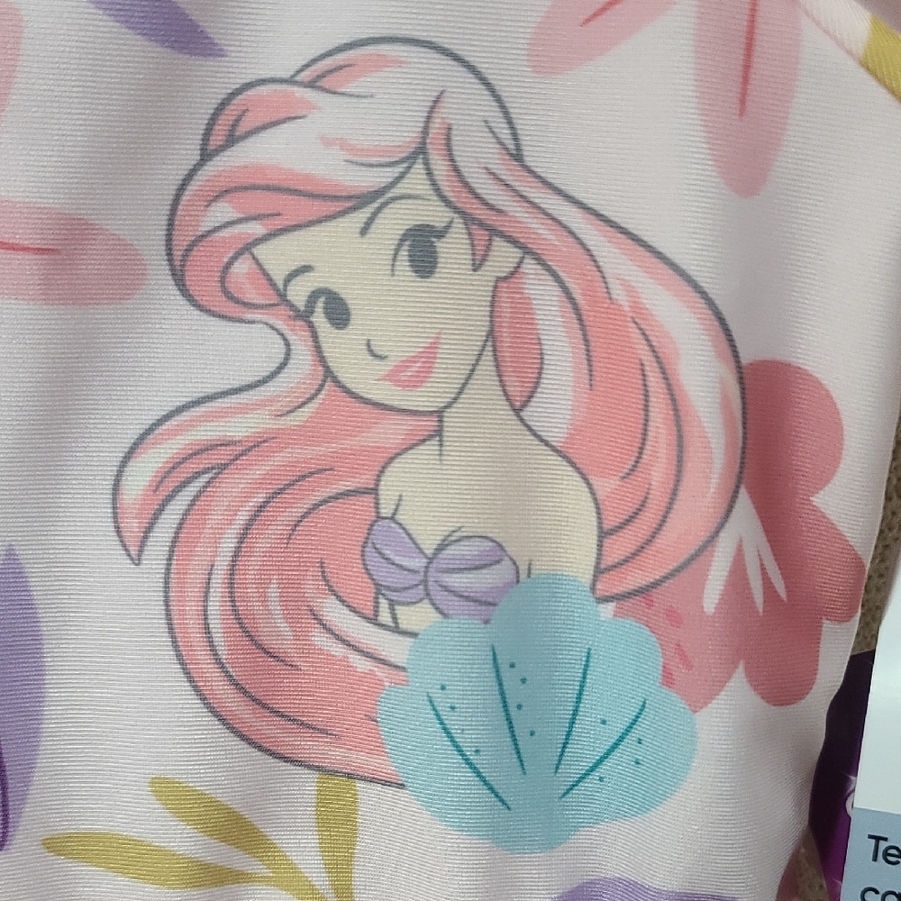 Pink Floral Kids Swimsuit - Picture 7 of 11